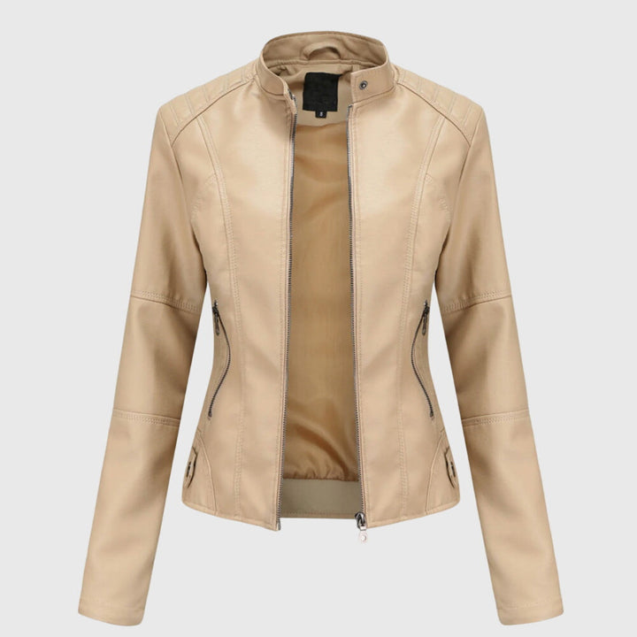 Giorgina | Veste en Cuir Élégante pour Femmes
