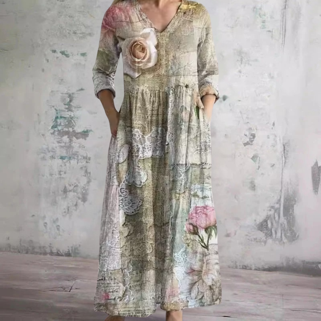 Fiona | Robe d'Été Fleurie