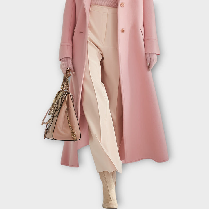 Petra | Manteau long en laine Chic de Milan