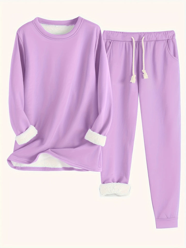 Riley | Ensemble de détente en polaire confortable