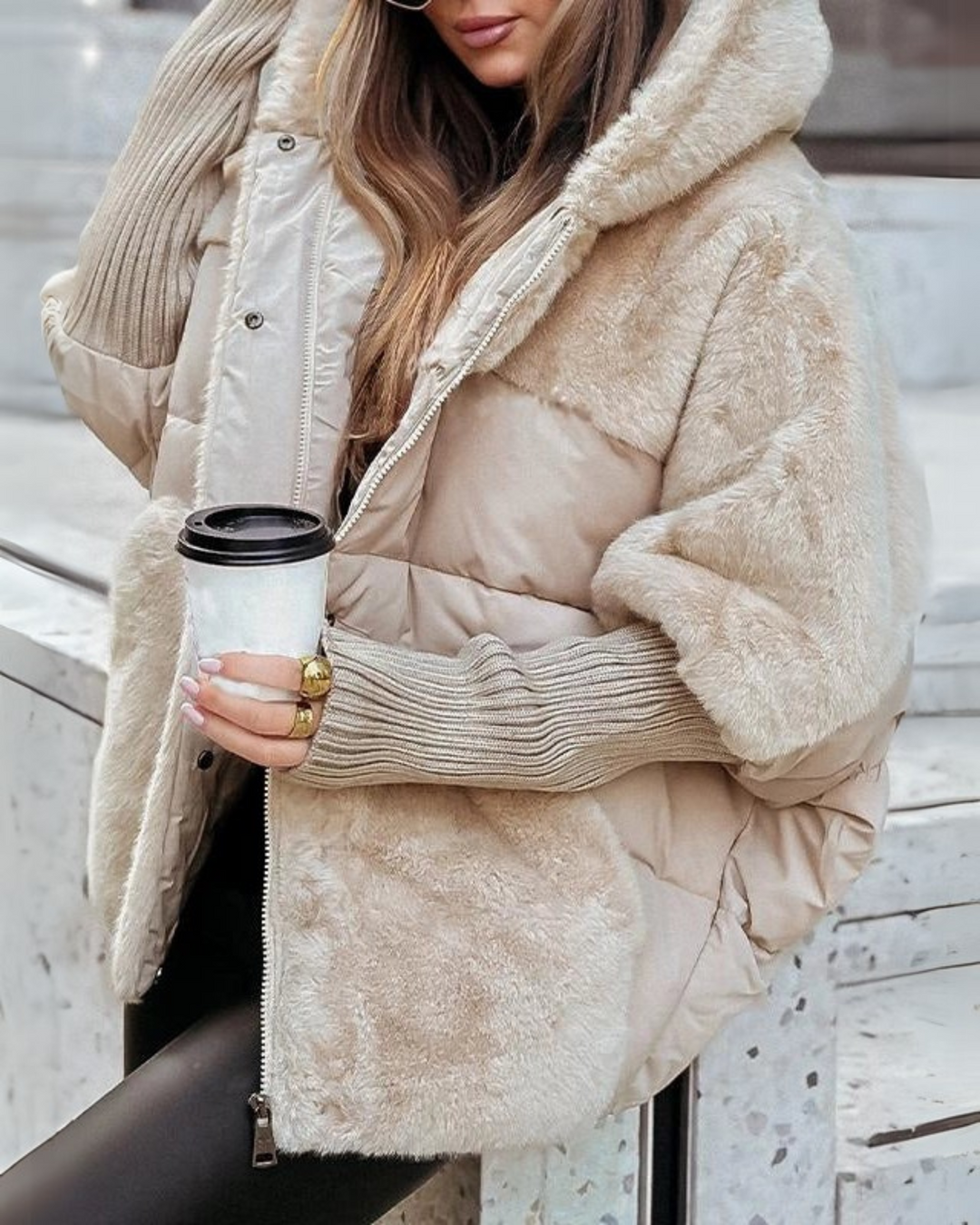 Raina | Veste Thermique avec Capuche