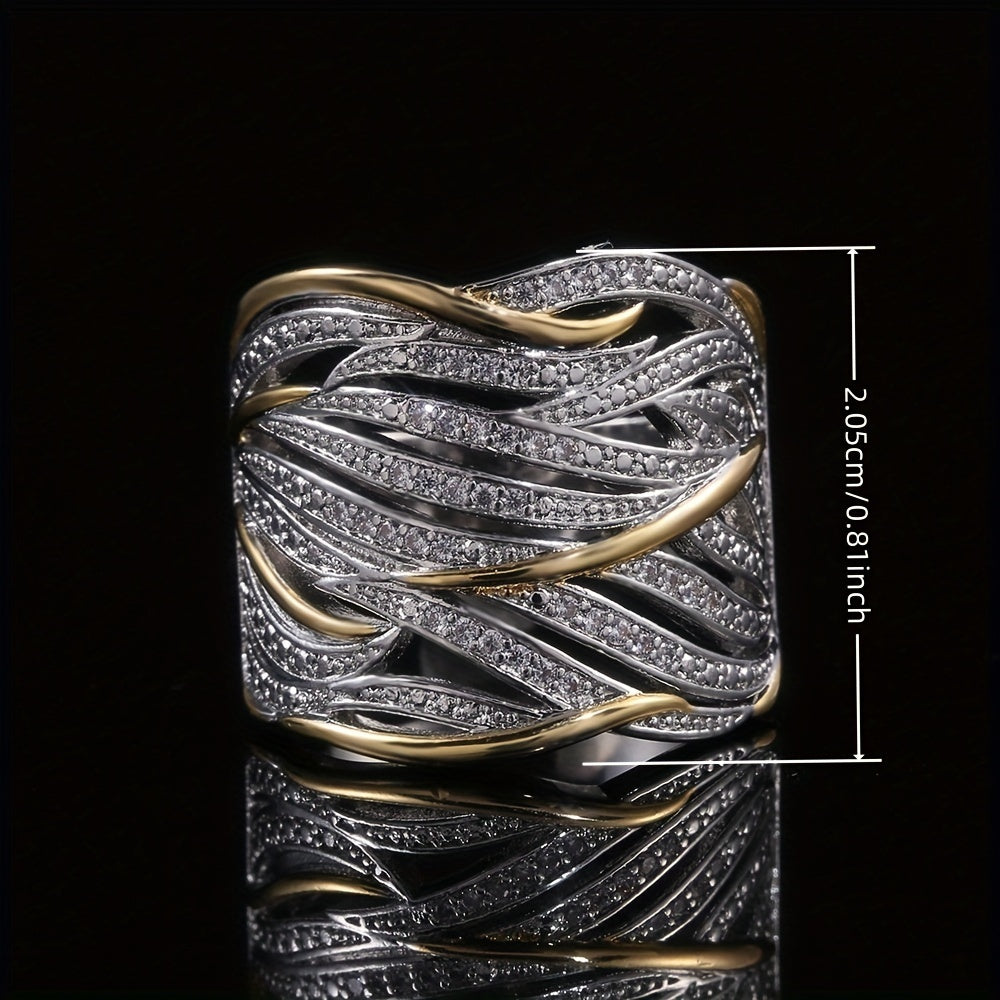Ombeline | Bague Tressée Élégante Flerlagers