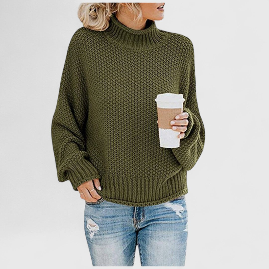 Enine | Pull Col Montant Confortable