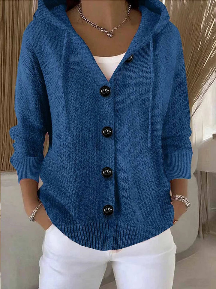 Tita | Cardigan uni à manches longues pour femmes
