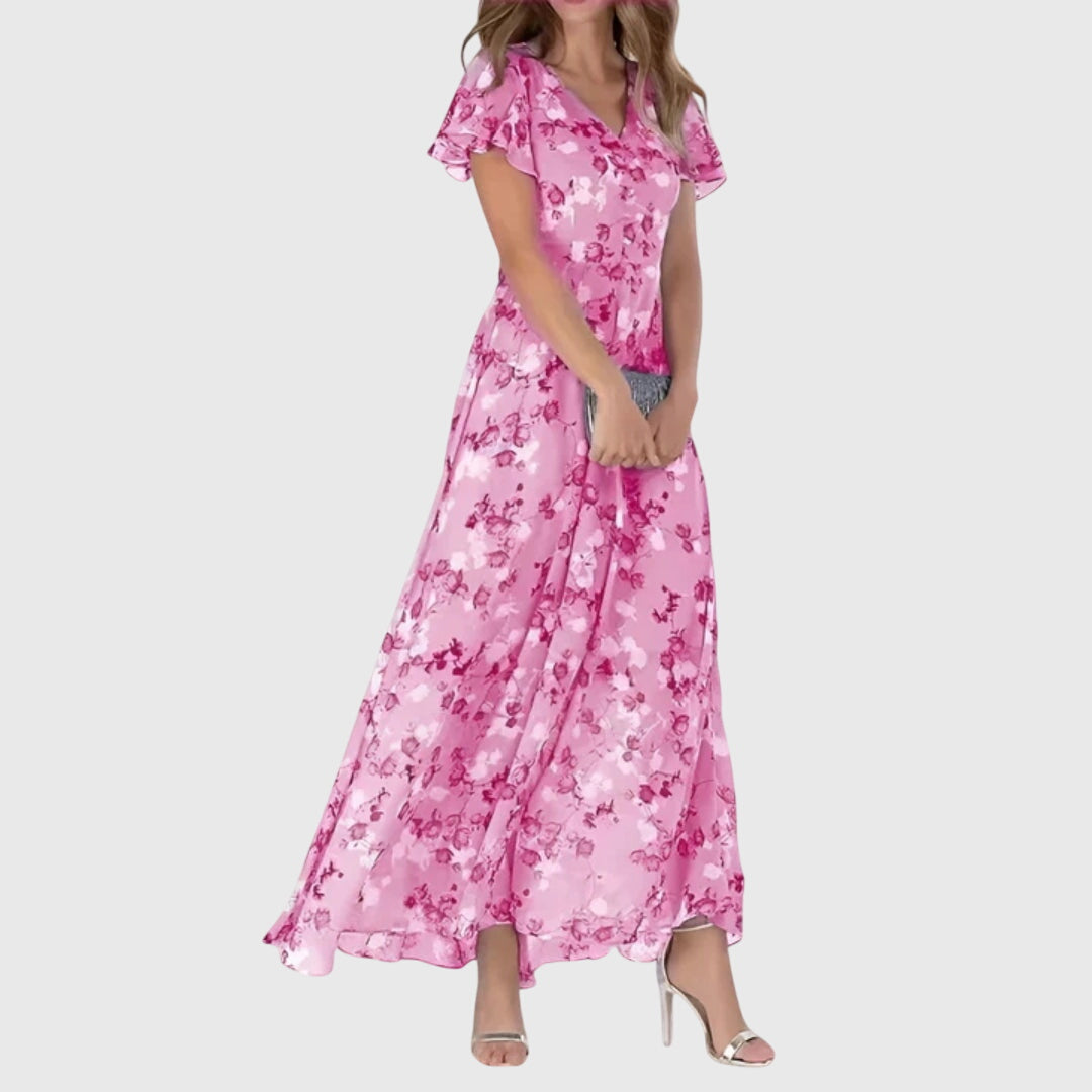 Lola | Robe Longue d'eté Flatteuse