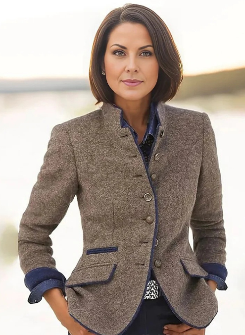 Mariska | Manteau en Laine d'Hiver