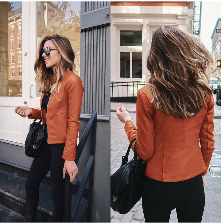Sophia | Veste en Cuir Italienne