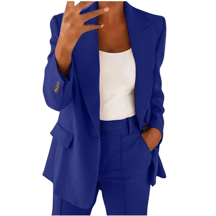 Alveria | Ensemble blazer et pantalon élégant pour un style élevé