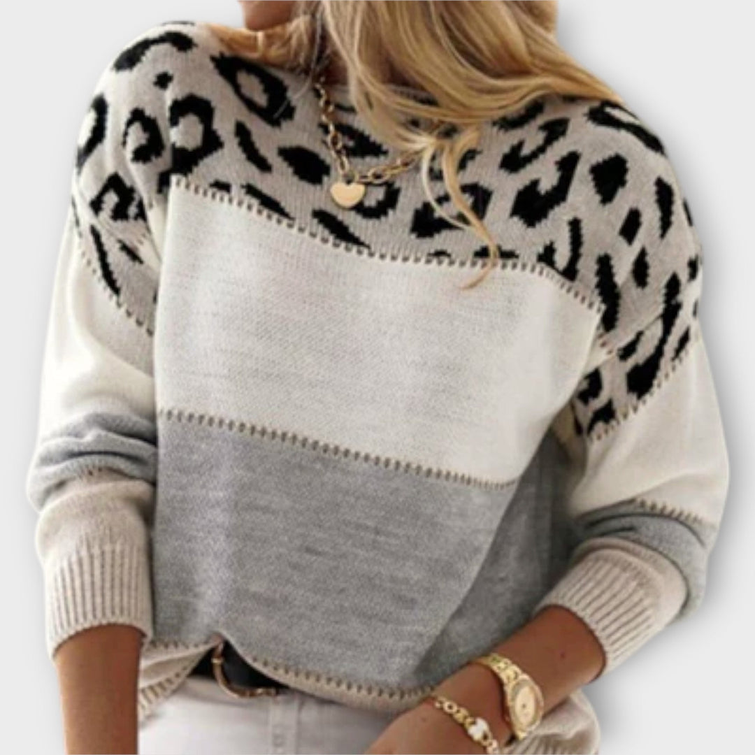Kay | Pull Léopard Casual