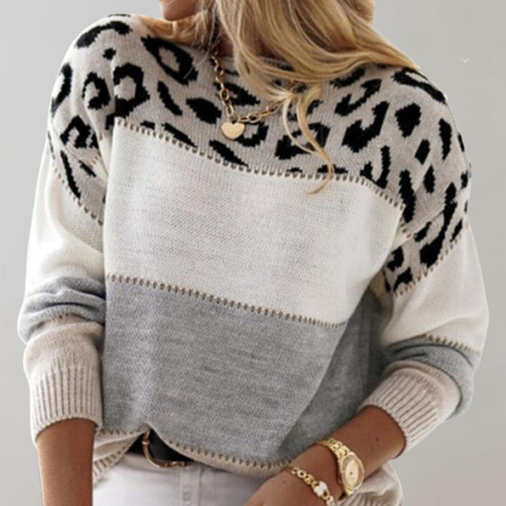 Louise | Pull Élégance Léopard
