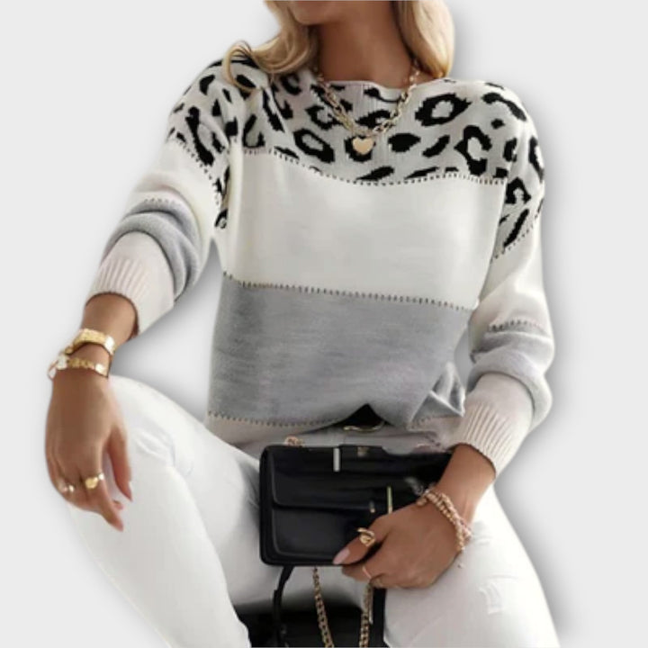 Kay | Pull Léopard Casual