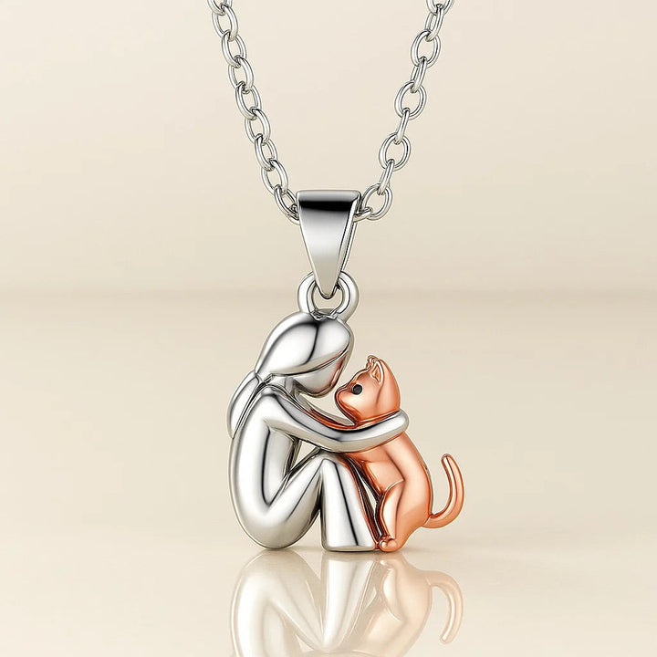 Mathilde | Collier avec pendentif de chat