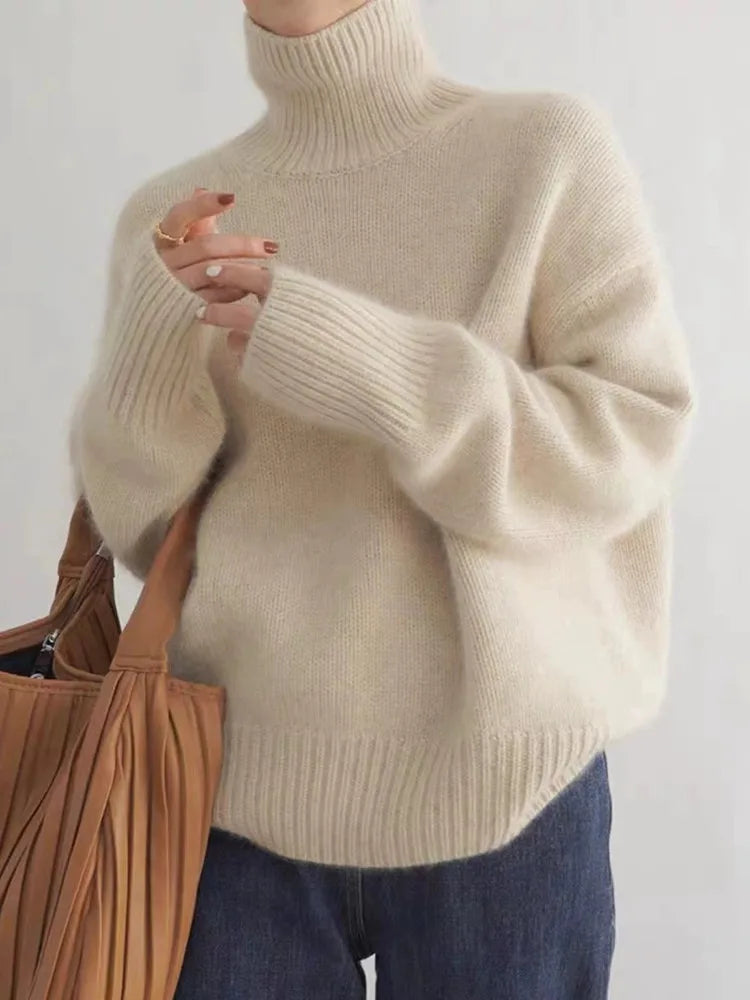 Marianne | Pull Col Roulé Luxe