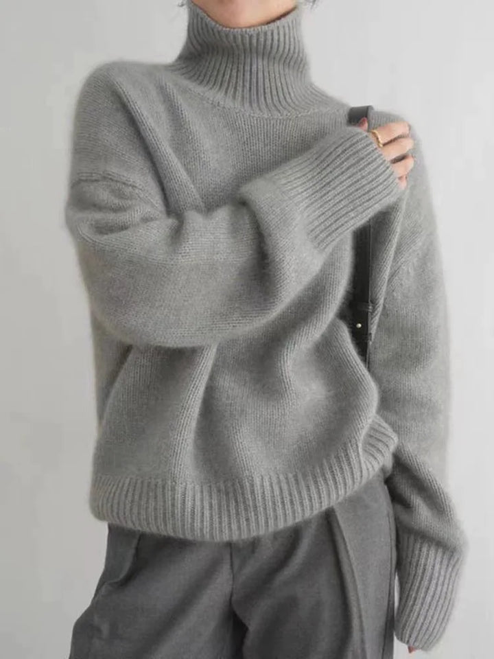 Mia | Pull à Col Montant