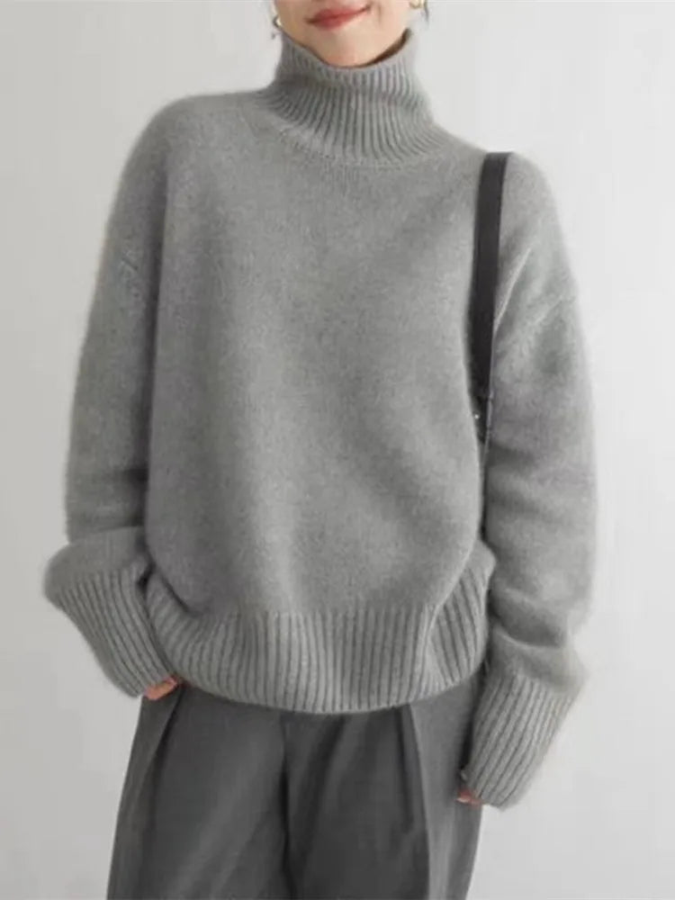 Marianne | Pull Col Roulé Luxe