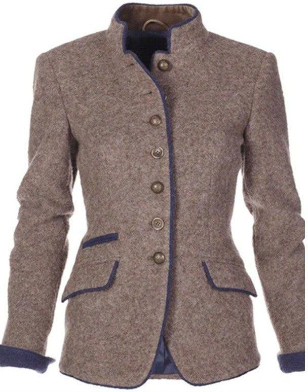 Mariska | Manteau en Laine d'Hiver