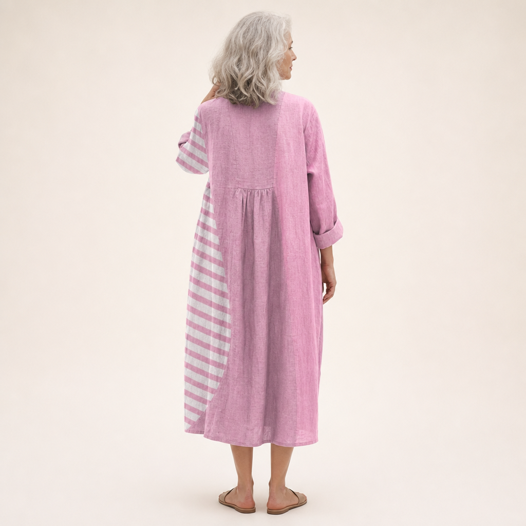 Nadine | Robe d’Été Imprimée Flatteuse
