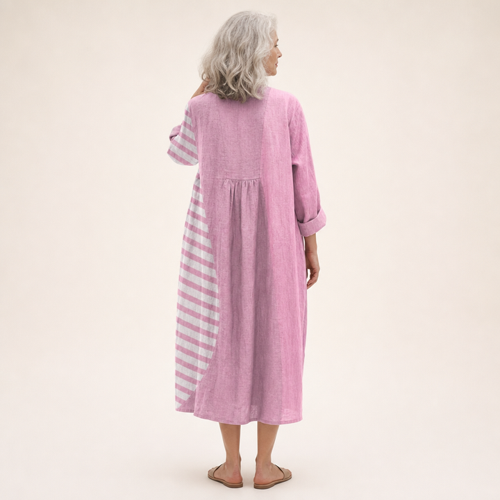 Nadine | Robe d’Été Imprimée Flatteuse