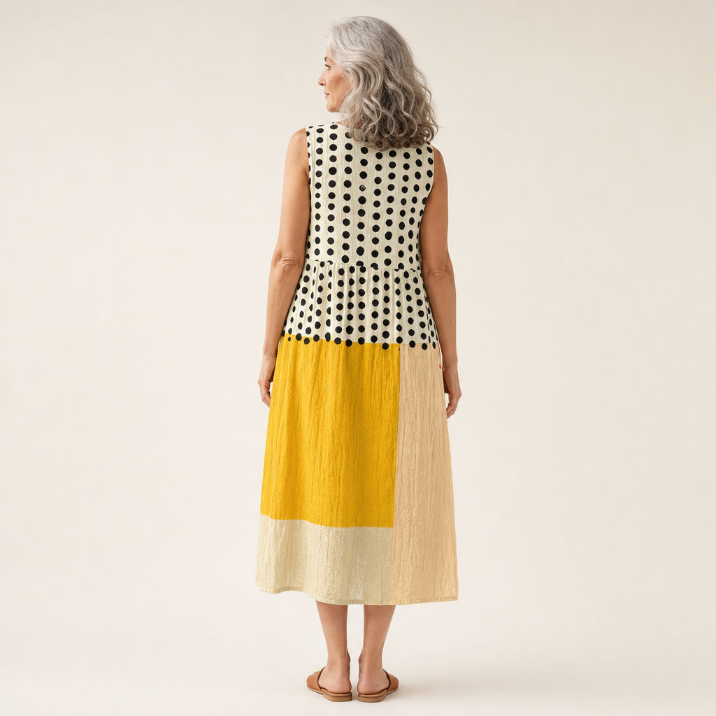 Sybille | Robe d’Été Confortable Sans Manches