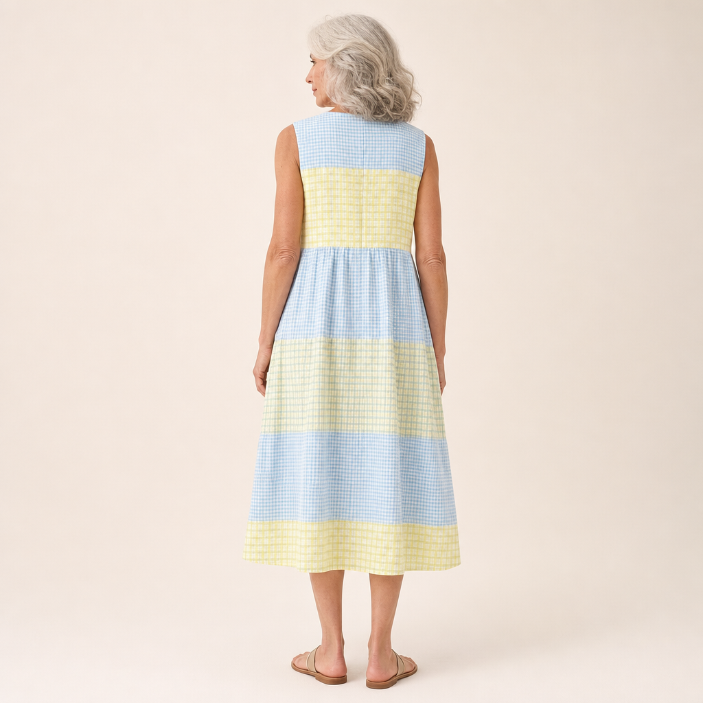 Aurélie | Robe d’Été Confortable Sans Manches
