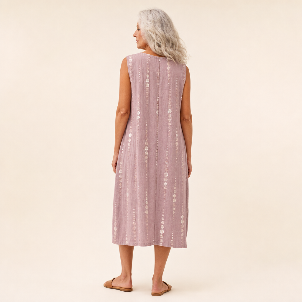 Sasha | Robe d’Été Confortable Sans Manches