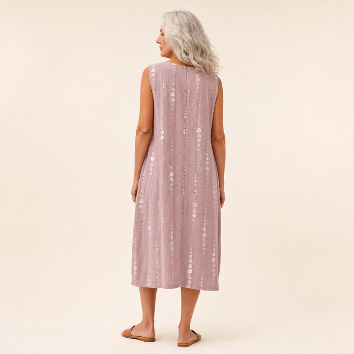 Sasha | Robe d’Été Confortable Sans Manches