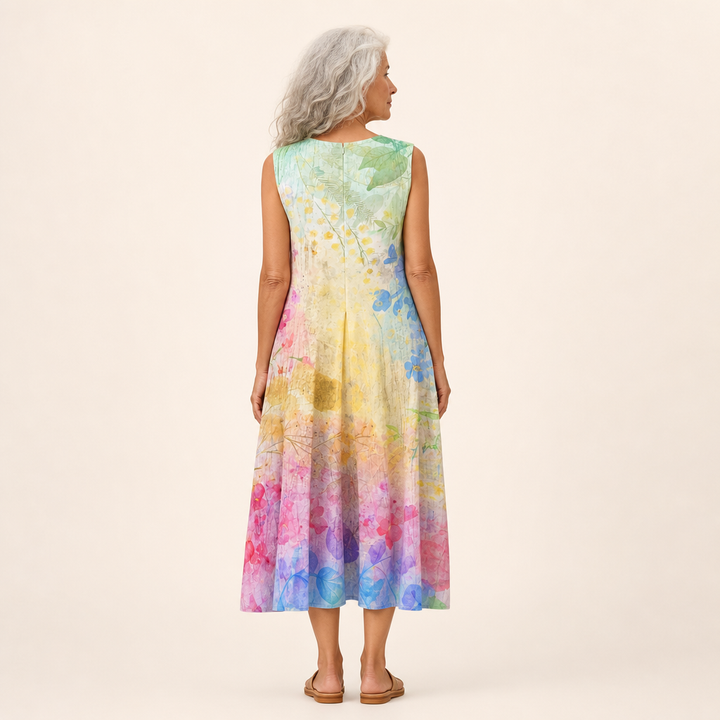 Laurine | Robe d’Été Confortable Sans Manches