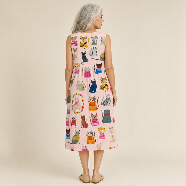 Océane | Robe d’Été Confortable Sans Manches