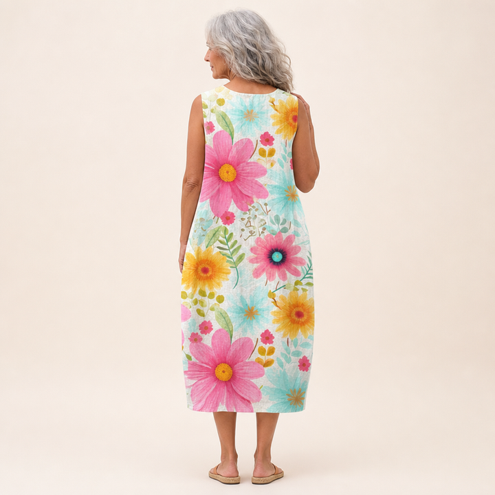 Manon | Robe d’Été Confortable Sans Manches
