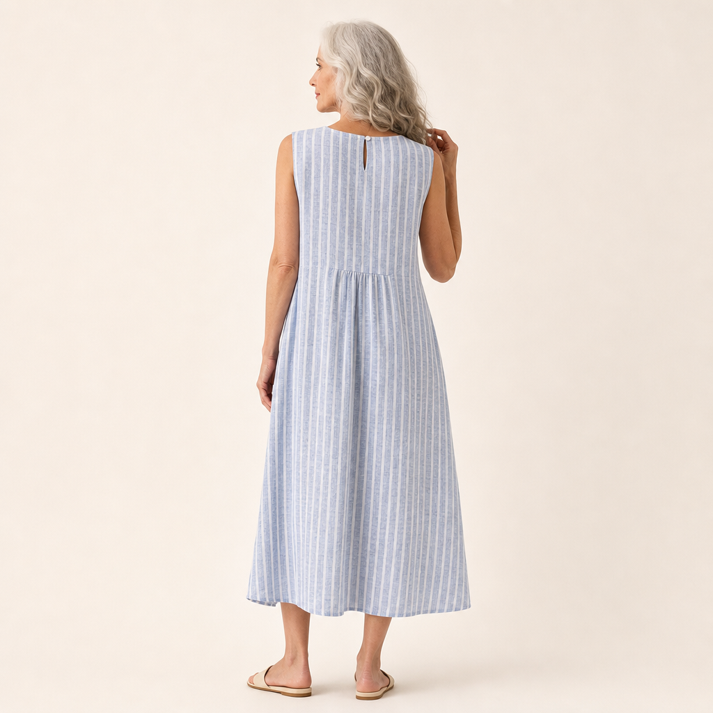 Rose | Robe d’Été Confortable Sans Manches