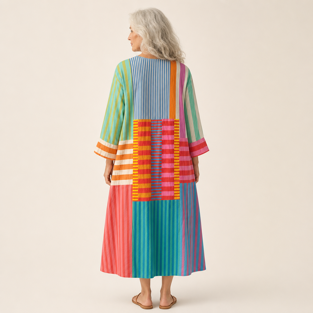 Alix | Robe d’Été Imprimée Flatteuse
