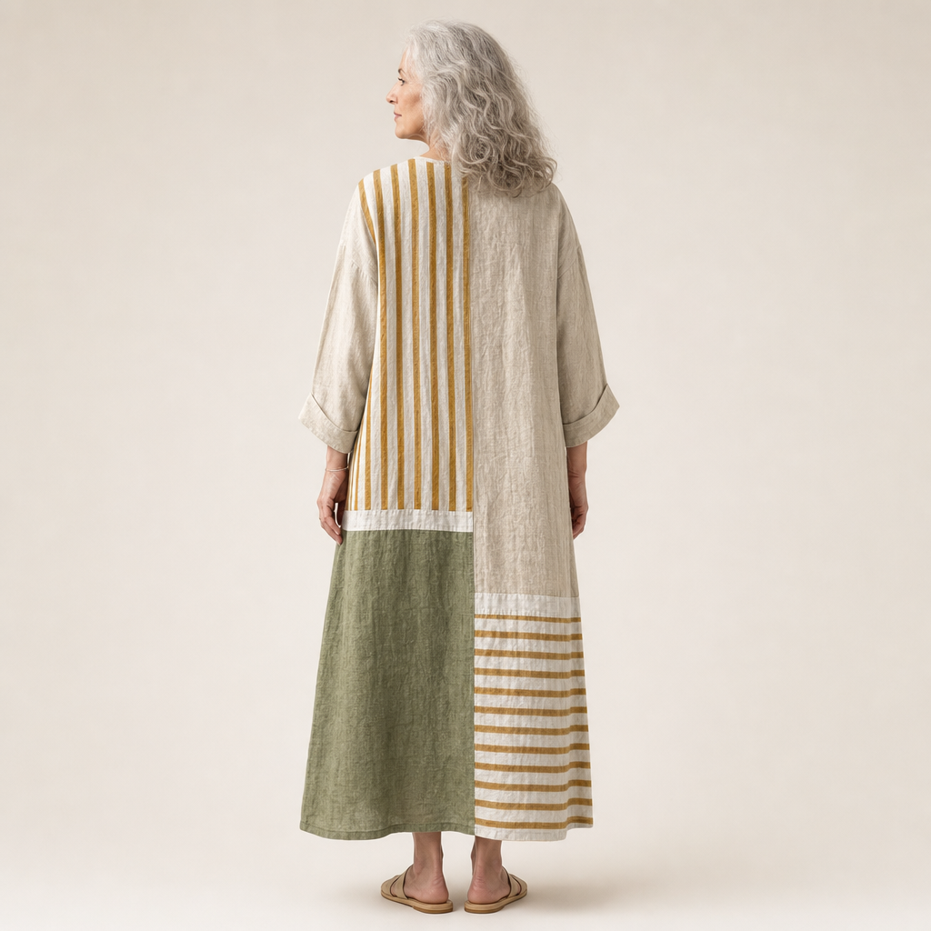 Henriette | Robe d’Été Imprimée Flatteuse