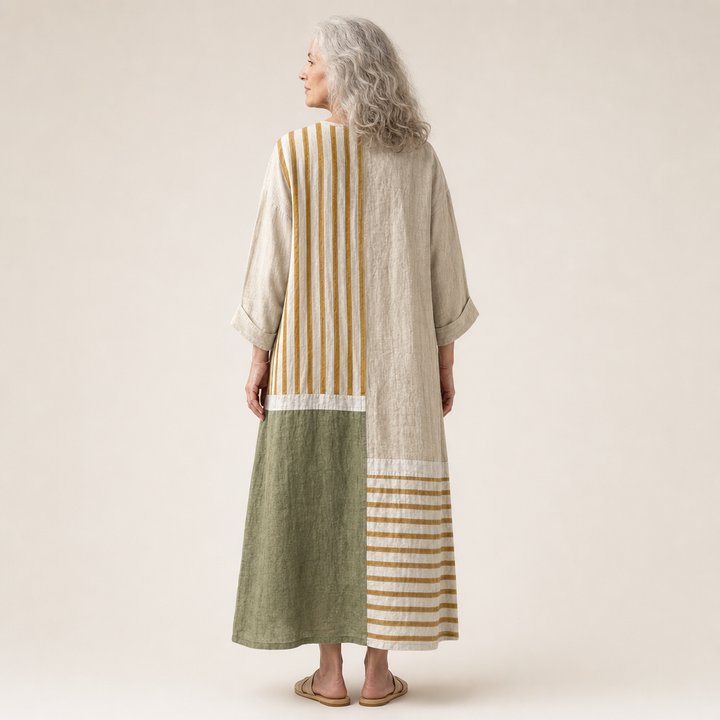 Henriette | Robe d’Été Imprimée Flatteuse
