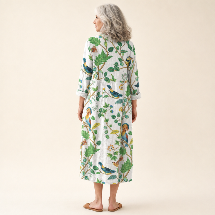 Valentine | Robe d’Été Imprimée Flatteuse