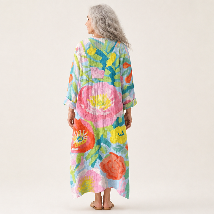 Jules | Robe d’Été Imprimée Flatteuse