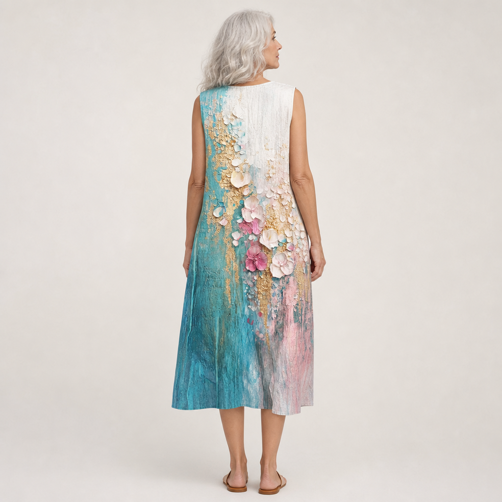 Floriane | Robe d’Été Confortable Sans Manches