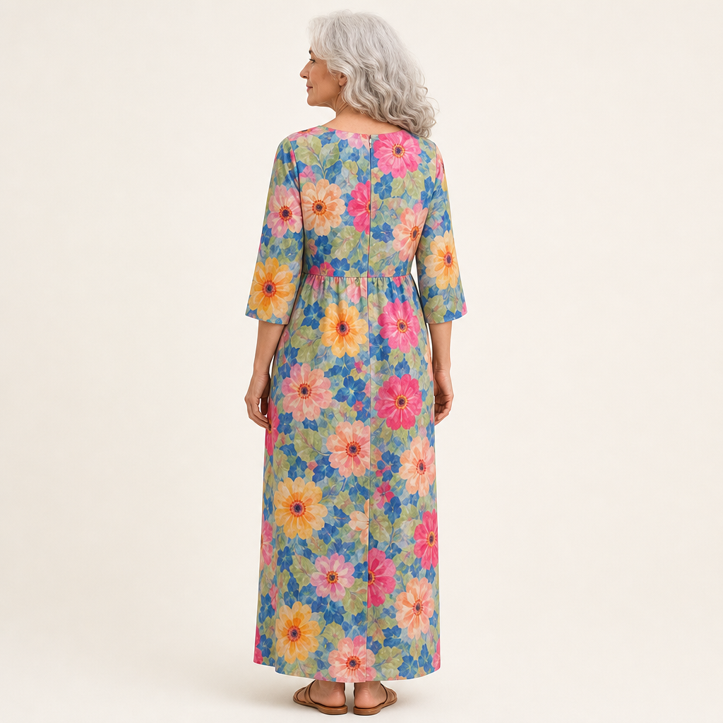 Solène | Robe longue fluide chic et confortable