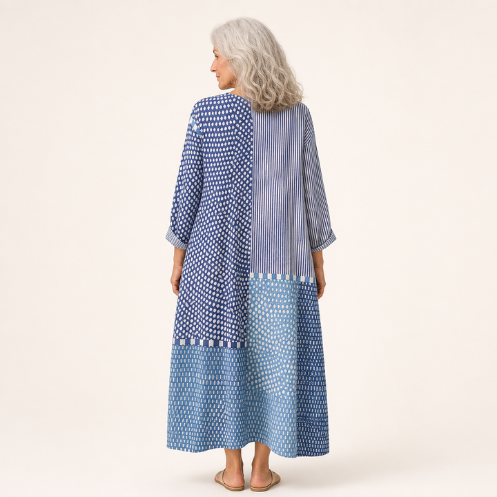 Lou | Robe d’Été Imprimée Flatteuse