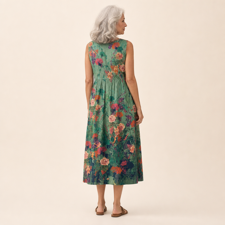 Juliette | Robe d’Été Confortable Sans Manches