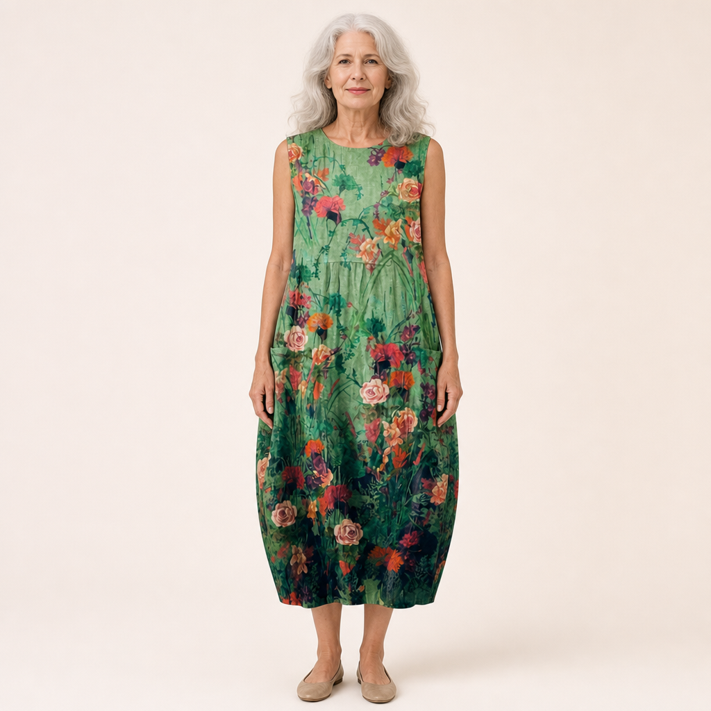 Juliette | Robe d’Été Confortable Sans Manches