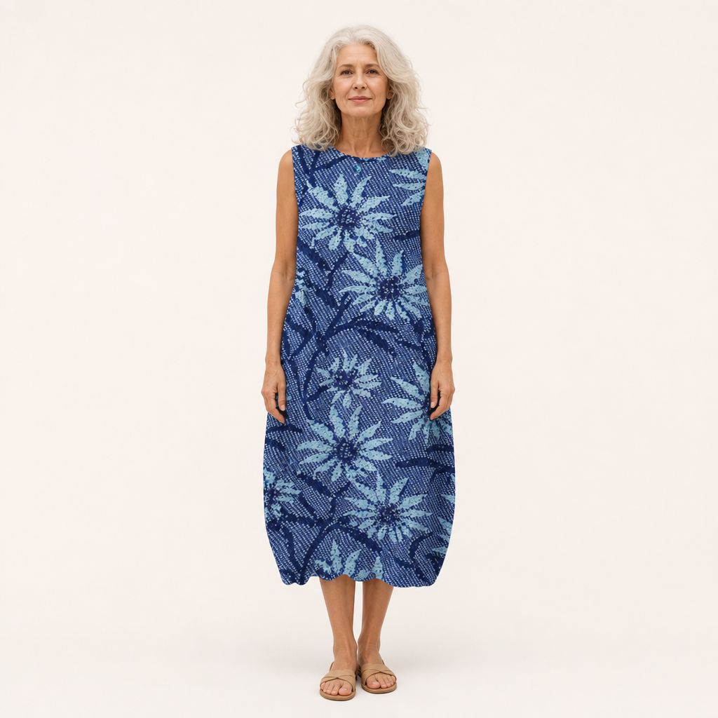 Adélaïde | Robe d’Été Confortable Sans Manches