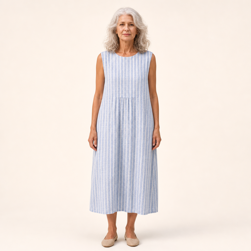 Rose | Robe d’Été Confortable Sans Manches