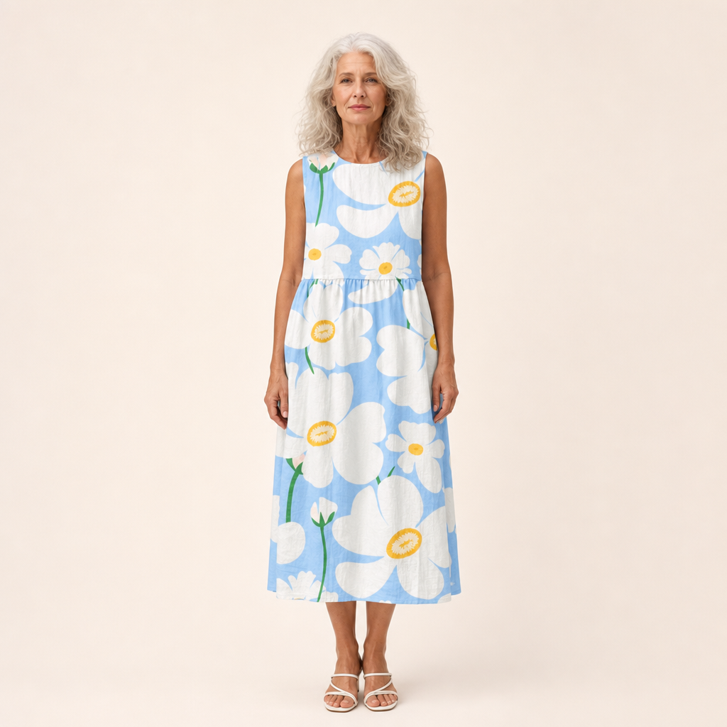 Loïc | Robe d’Été Confortable Sans Manches