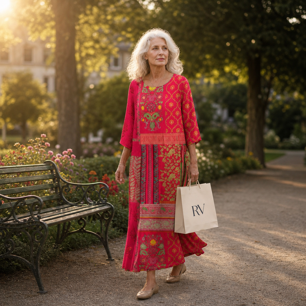 Iris | Robe longue fluide chic et confortable
