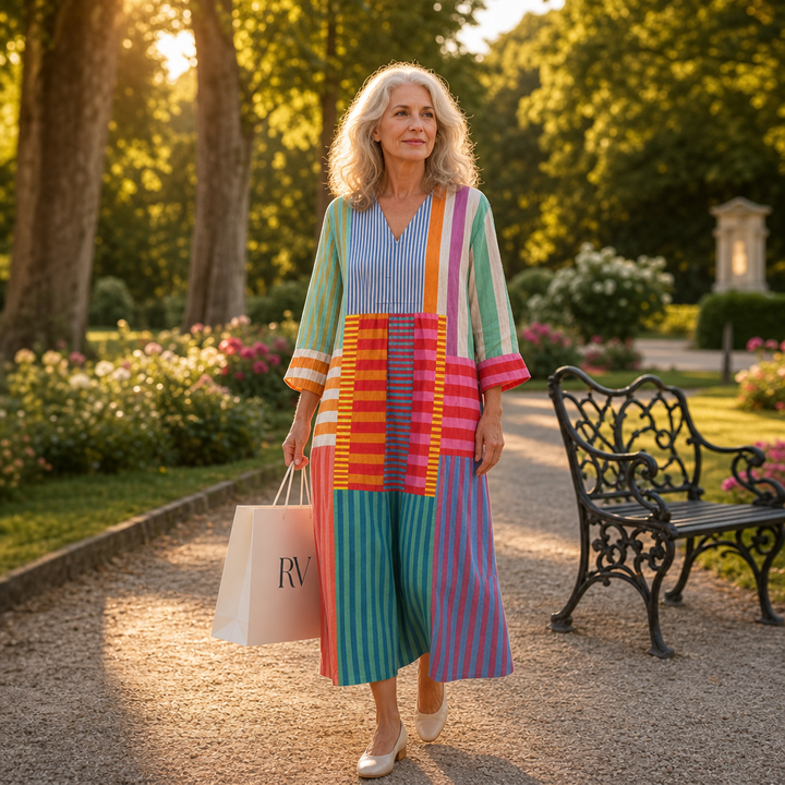 Alix | Robe d’Été Imprimée Flatteuse