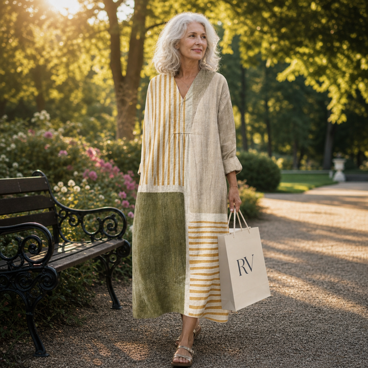 Tess | Robe d’Été Imprimée Flatteuse
