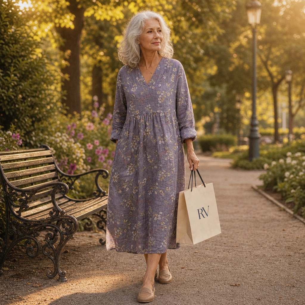 Lino | Robe d’Été Imprimée Flatteuse