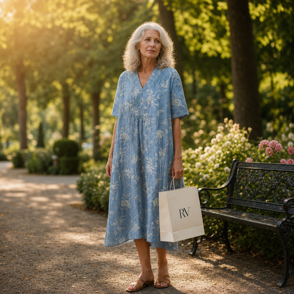 Geneviève | Robe d’Été Imprimée Flatteuse