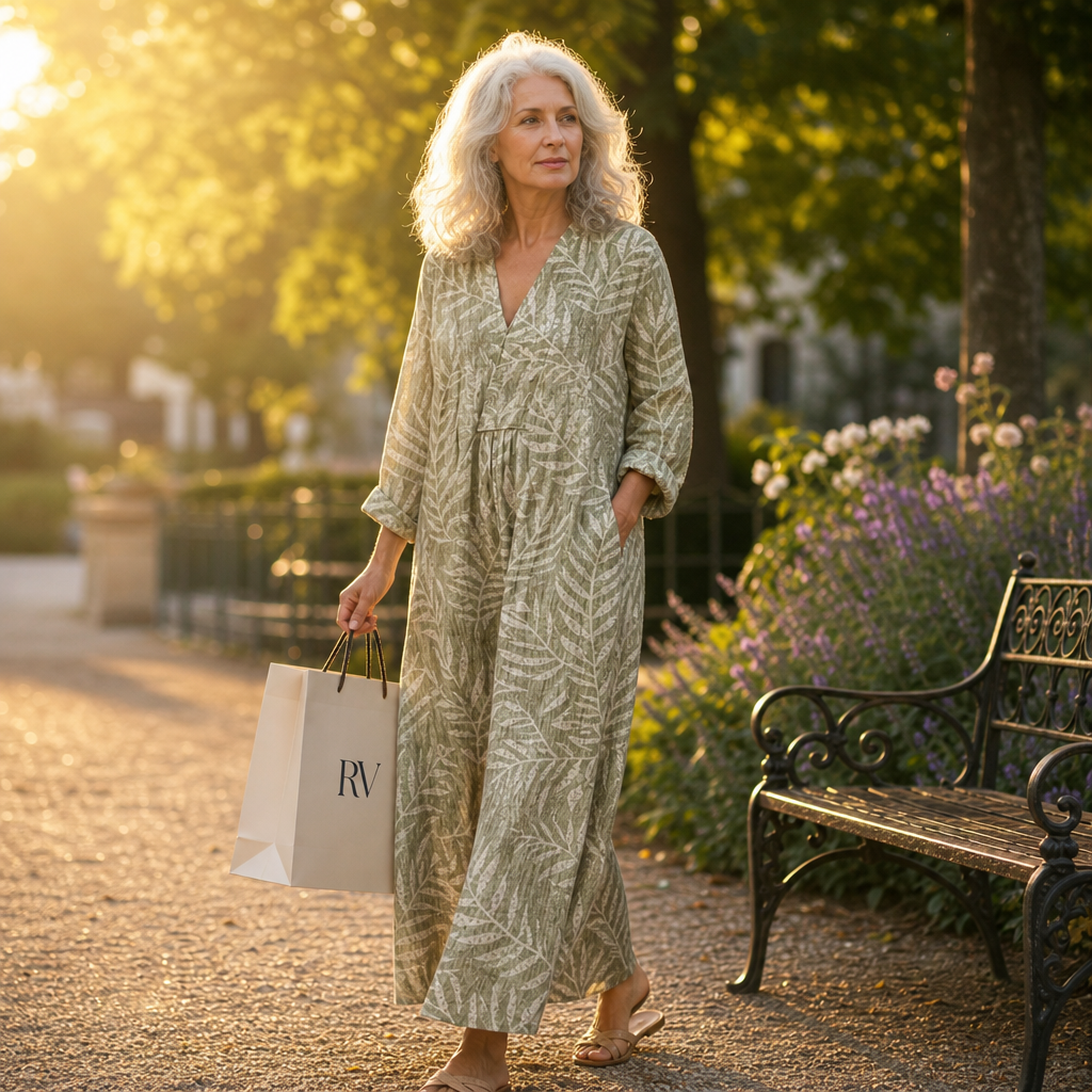 Camille | Robe d’Été Imprimée Flatteuse