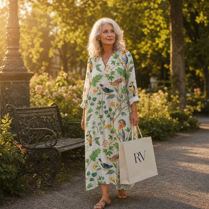 Valentine | Robe d’Été Imprimée Flatteuse